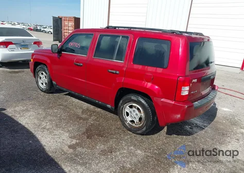 2009 Jeep Patriot Sport z USA, uszkodzony, nr VIN 1J4FF28B59D107491